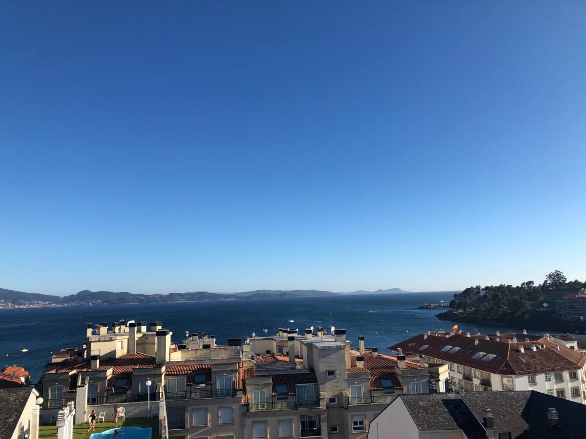 Enjoy Sanxenxo,200M Playa, Balcon Vistas Cies, Piscina & Terraza Azotea,2 Plazas Garaje, 2 Banos, Muy Luminoso, Muy Tranquilo,Muy Equipado, Centrico Apartment ภายนอก รูปภาพ