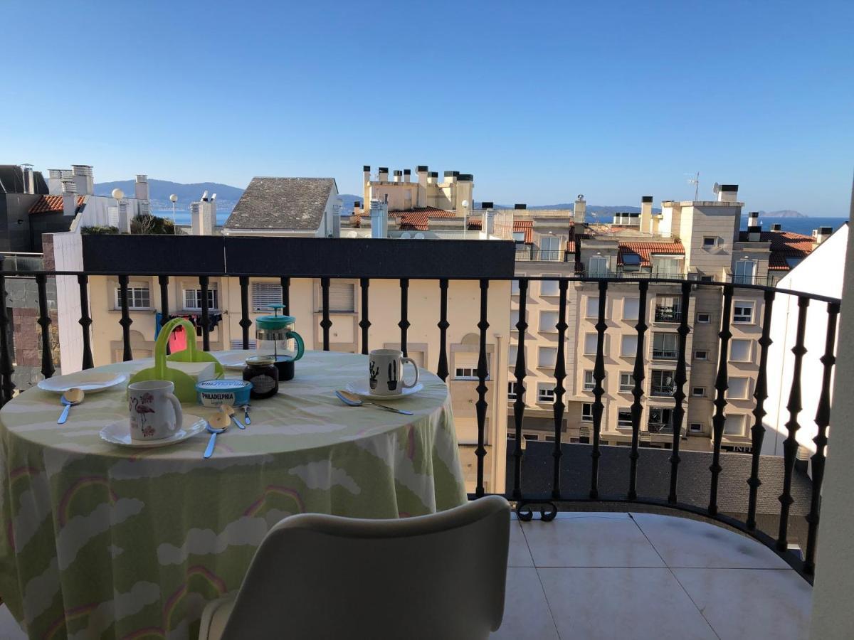 Enjoy Sanxenxo,200M Playa, Balcon Vistas Cies, Piscina & Terraza Azotea,2 Plazas Garaje, 2 Banos, Muy Luminoso, Muy Tranquilo,Muy Equipado, Centrico Apartment ภายนอก รูปภาพ