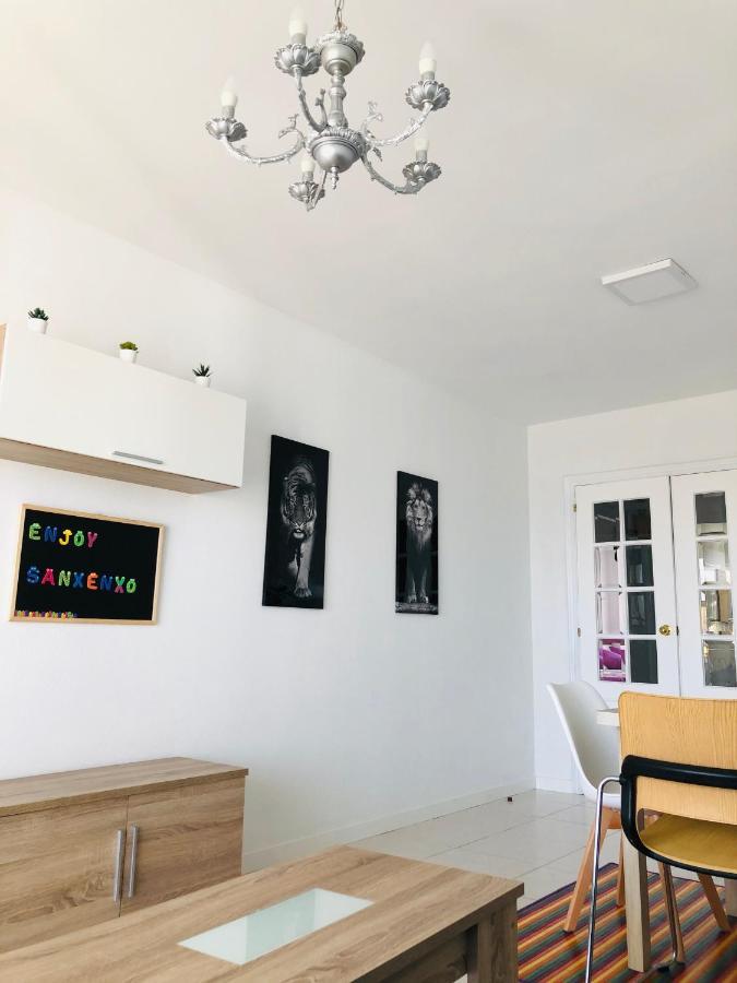 Enjoy Sanxenxo,200M Playa, Balcon Vistas Cies, Piscina & Terraza Azotea,2 Plazas Garaje, 2 Banos, Muy Luminoso, Muy Tranquilo,Muy Equipado, Centrico Apartment ภายนอก รูปภาพ